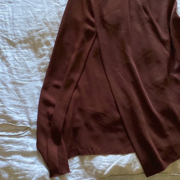 Babaton Hamptons Midi Dress in Deep Burgundy - Picture 6 of 6